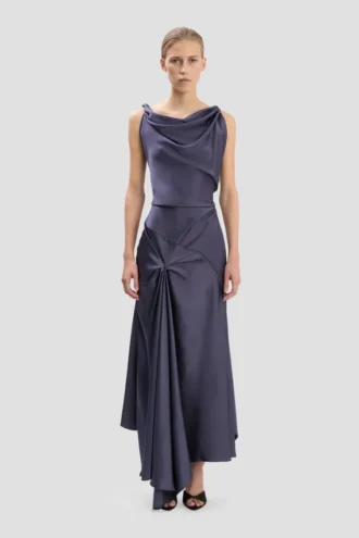 Posy midi dress in eclipse Posy midi dress in eclipse