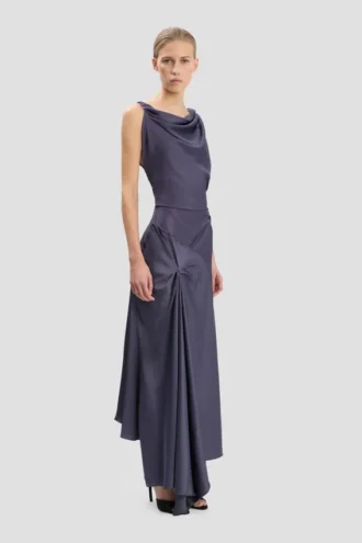 Posy midi dress in eclipse Posy midi dress in eclipse