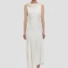 Posy midi dress in ivory Posy midi dress in ivory