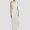 Posy midi dress in ivory Posy midi dress in ivory