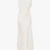 Posy midi dress in ivory Posy midi dress in ivory