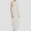 Posy midi dress in magnesium Posy midi dress in magnesium