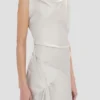Posy midi dress in magnesium Posy midi dress in magnesium