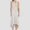 Posy midi dress in magnesium Posy midi dress in magnesium