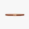 Regular dorian belt in tan smooth leather Regular dorian belt in tan smooth leather