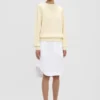 Relaxed fit jumper in ivory Relaxed fit jumper in ivory