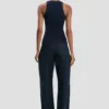 Rib tank in navy Rib tank in navy