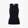 Rib tank in navy Rib tank in navy