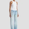 Rib tank in white Rib tank in white