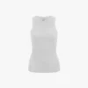 Rib tank in white Rib tank in white