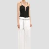 Rouleaux cami top in black Rouleaux cami top in black