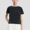 Shrunken fit t-shirt in navy Shrunken fit t-shirt in navy