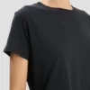 Shrunken fit t-shirt in navy Shrunken fit t-shirt in navy