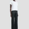 Shrunken fit t-shirt in white Shrunken fit t-shirt in white