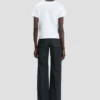 Shrunken fit t-shirt in white Shrunken fit t-shirt in white