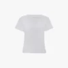 Shrunken fit t-shirt in white Shrunken fit t-shirt in white