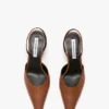 Sloane halter back 45 in dark tan leather Sloane halter back 45 in dark tan leather