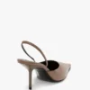 Sloane halter back 75 in dove grey leather Sloane halter back 75 in dove grey leather