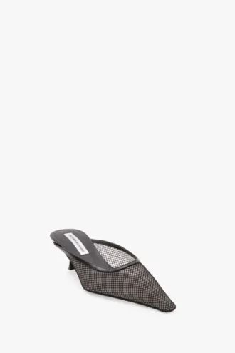 Sloane mule 45 in black mesh