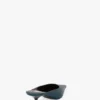 Sloane mule 45 in teal blue satin Sloane mule 45 in teal blue satin