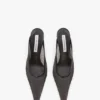 Sloane stiletto mule 75 in black mesh Sloane stiletto mule 75 in black mesh
