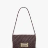 Soft dorian bag in burgundy pleated leather Soft dorian bag in burgundy pleated leather