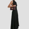 Soft dorian bag in burgundy pleated leather Soft dorian bag in burgundy pleated leather