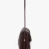 Soft dorian bag in burgundy pleated leather Soft dorian bag in burgundy pleated leather