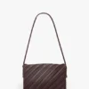 Soft dorian bag in burgundy pleated leather Soft dorian bag in burgundy pleated leather