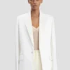 Tailored jacket in ivory Tailored jacket in ivory
