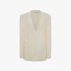 Tailored jacket in ivory Tailored jacket in ivory