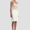 Tailored shorts in ivory Tailored shorts in ivory