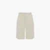 Tailored shorts in ivory Tailored shorts in ivory