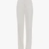 Tailored straight leg trouser in ivory Tailored straight leg trouser in ivory
