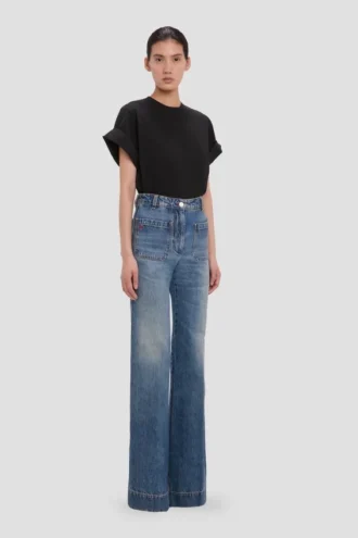 Tilly t-shirt in black