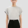 Tilly t-shirt in grey marl