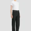 Twisted slouch jean in washed black Twisted slouch jean in washed black