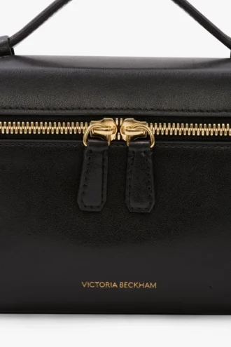Vanity crossbody in black leather Vanity crossbody in black leather