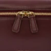 Vanity crossbody in burgundy leather Vanity crossbody in burgundy leather