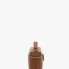 Vanity crossbody in dark tan leather Vanity crossbody in dark tan leather
