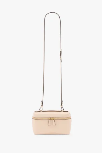 Vanity crossbody in pale rose leather Vanity crossbody in pale rose leather