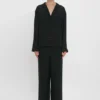 Vb monogram pyjama sleep set in black Vb monogram pyjama sleep set in black
