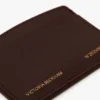 Victoria card holder in burgundy leather Victoria card holder in burgundy leather
