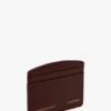 Victoria card holder in burgundy leather Victoria card holder in burgundy leather