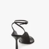 Victoria embellished stiletto sandal 75 in black Victoria embellished stiletto sandal 75 in black
