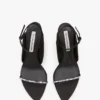 Victoria embellished stiletto sandal 75 in black Victoria embellished stiletto sandal 75 in black