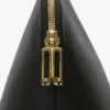 Victoria large travel pouch in black leather