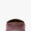 Victoria large travel pouch in burgundy leather Victoria large travel pouch in burgundy leather