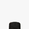 Victoria mini travel pouch in black leather Victoria mini travel pouch in black leather