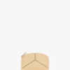 Victoria mini travel pouch in peach grained leather Victoria mini travel pouch in peach grained leather